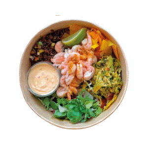 Shrimp salad.