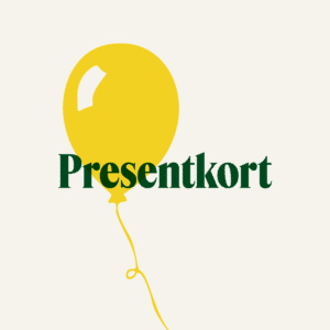 A text saying "Presentkort".