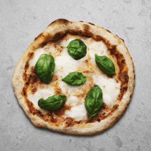 Pizza margarita.